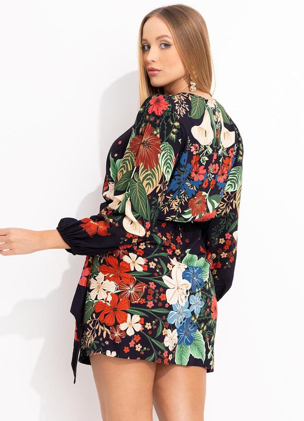 Farm - Vestido Manga Menina Bonita Preto 3