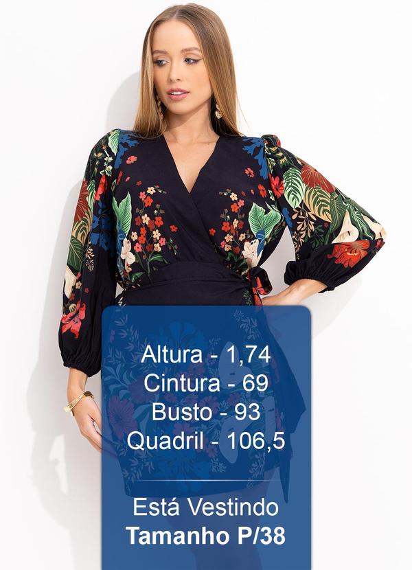 Farm - Vestido Manga Menina Bonita Preto 5