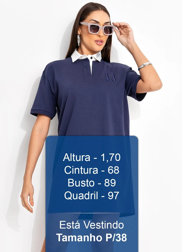 John John - Vestido Polo Azul 5