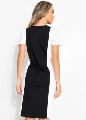 Bimini - Vestido Preto em Moletom - BIMINI