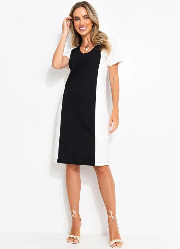 Bimini - Vestido Preto em Moletom 3