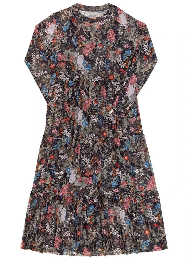 Soft Bonni - Vestido Adulto em Tule e Viscolycra Preto 2