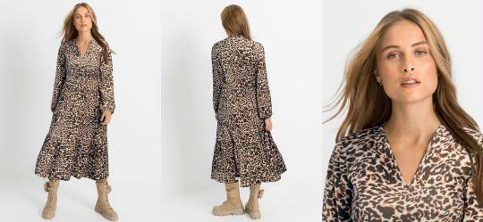 Vestido Longuete Ona Marrom