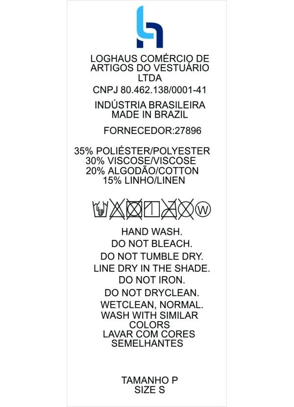 Quintess - Vestido Natural em Linho Fio Tinto 16