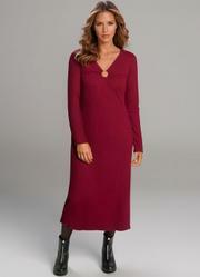 Vestido Recorte Vazado Bord