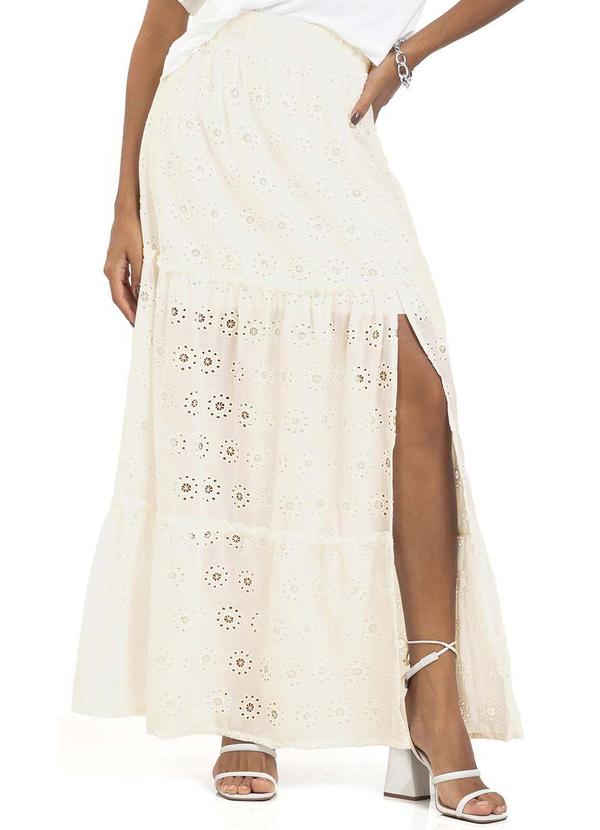 Endless - Saia Laise Feminina Bege