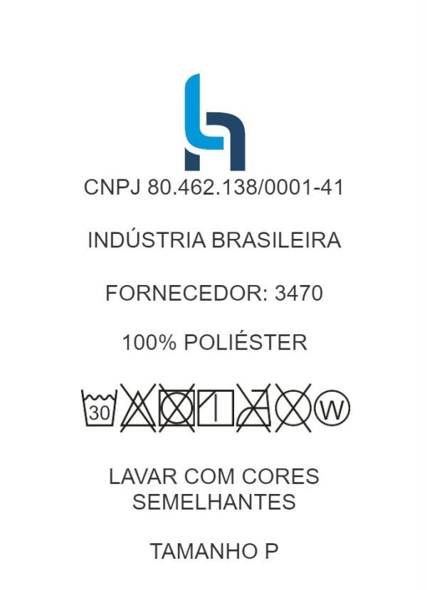 Moda Pop - Vestido Abstrato Azul com Mangas e Babados 4