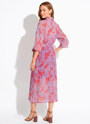 bonprix - Vestido Abstrato em Chiffon - BONPRIX