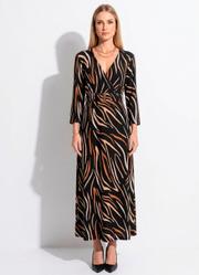 Vestido Acqua Terroso em Malha de Viscose