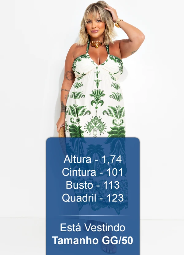 Farm - Vestido Alça Sevilha Verde 11