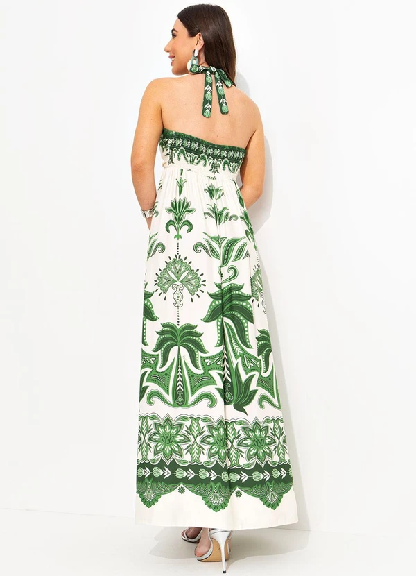 Farm - Vestido Alça Sevilha Verde 2