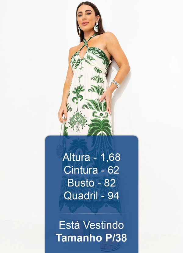 Farm - Vestido Alça Sevilha Verde 5