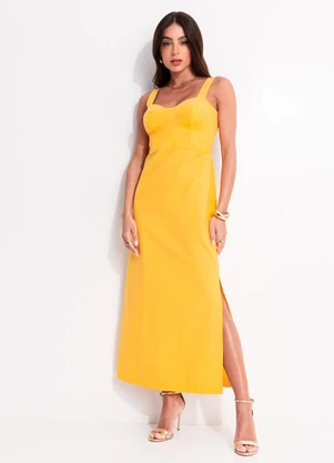 Colcci - Vestido Amarelo - COLCCI