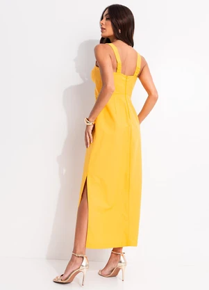 Colcci - Vestido Amarelo - COLCCI