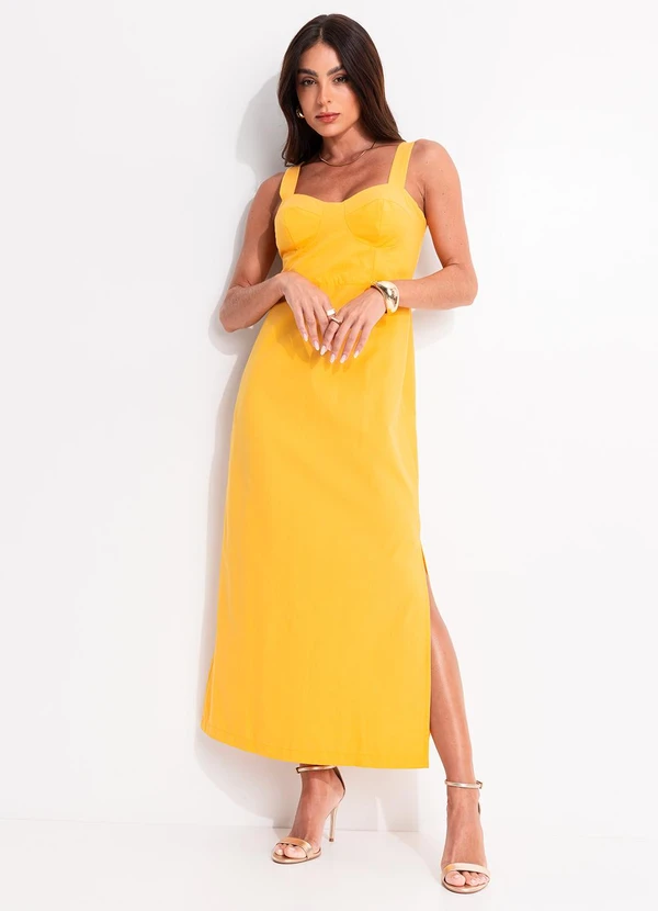 Colcci - Vestido Amarelo 3