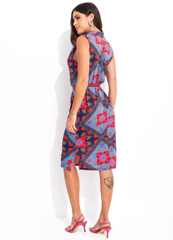 Bimini - Vestido Arabesco em Malha de Poliéster 4