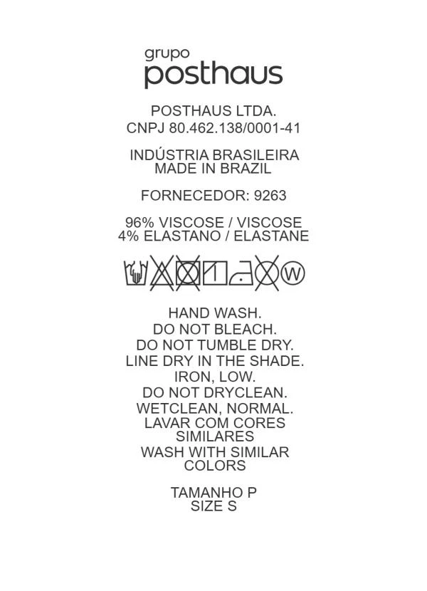 Quintess - Vestido Azul em Malha de Viscose 8