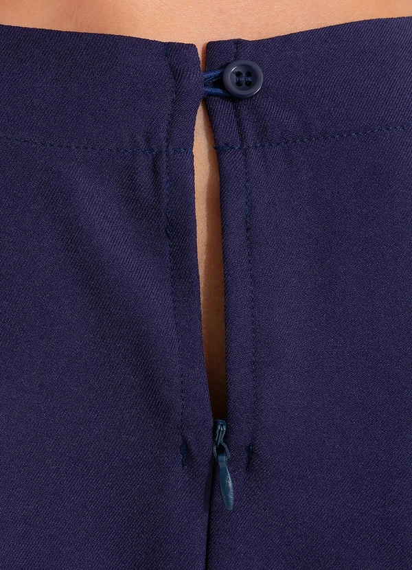 Quintess - Vestido Azul Marinho em Alfaiataria 6