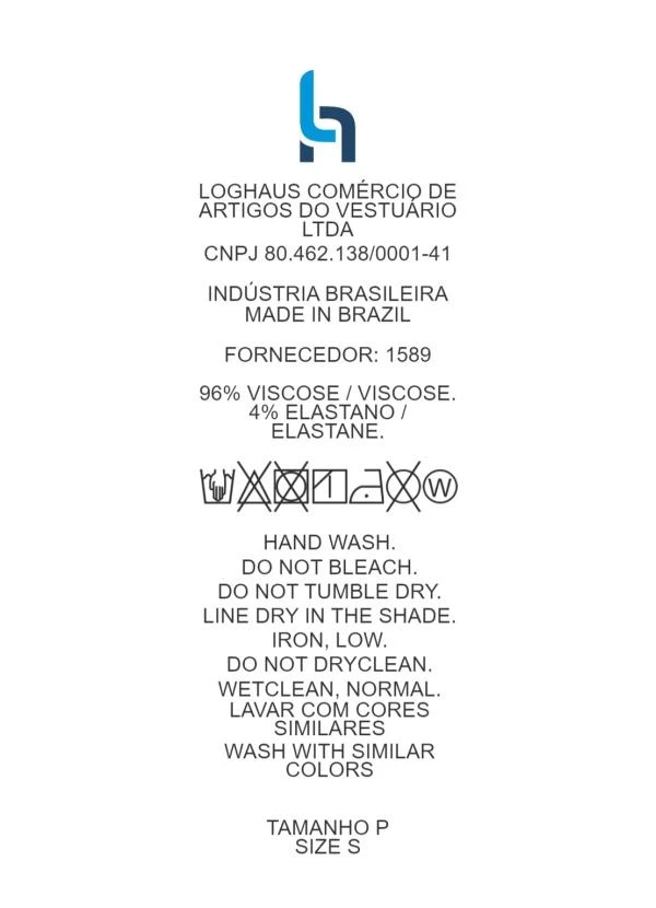 Quintess - Vestido Azul Marinho em Malha de Viscose 6