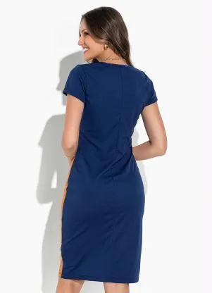 Rosalie - Vestido Bicolor com Recortes - ROSALIE