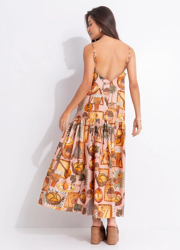 Farm - Vestido Boemia Rosa 2