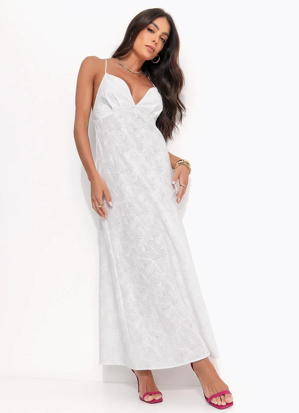 Colcci - Vestido Bordado Off White 3