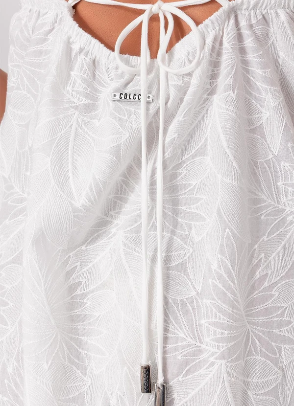 Colcci - Vestido Bordado Off White 7