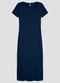 Cereja Rosa - Vestido em Viscose com Elastano Vermelho - variação: Azul