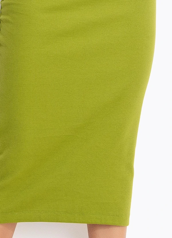 Colcci Jeans - Vestido Canelado Verde 8