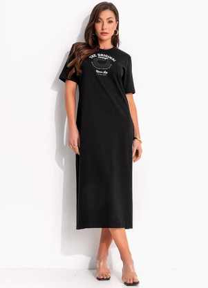 Colcci Jeans - Vestido Cj Preto - COLCCI JEANS