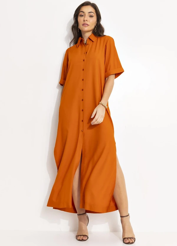 Colcci - Vestido Colcci Laranja