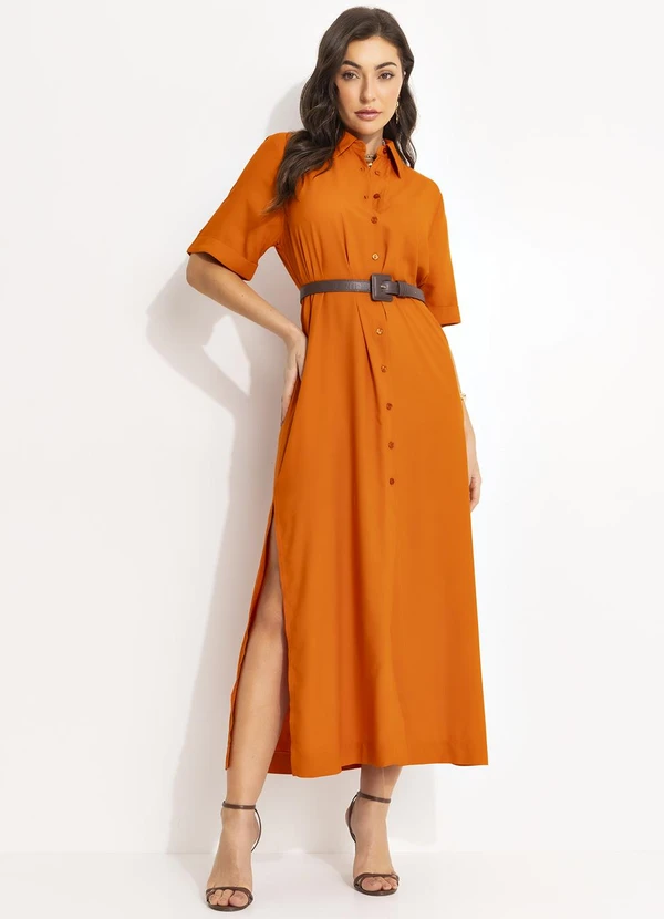 Colcci - Vestido Colcci Laranja 3