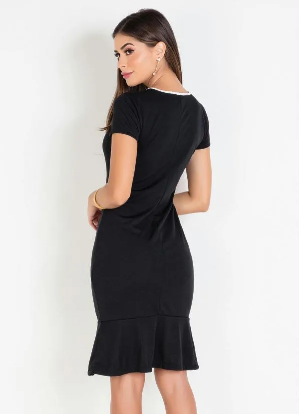 Rosalie - Vestido com Gota Preta 4