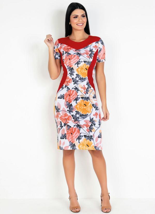 Rosalie - Vestido com Recortes Floral 3