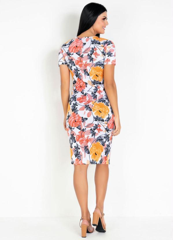 Rosalie - Vestido com Recortes Floral 4