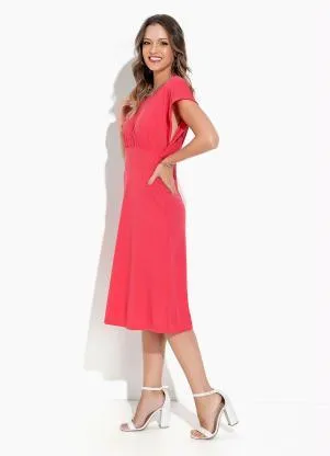 Rosalie - Vestido Coral Manga Japonesa - ROSALIE