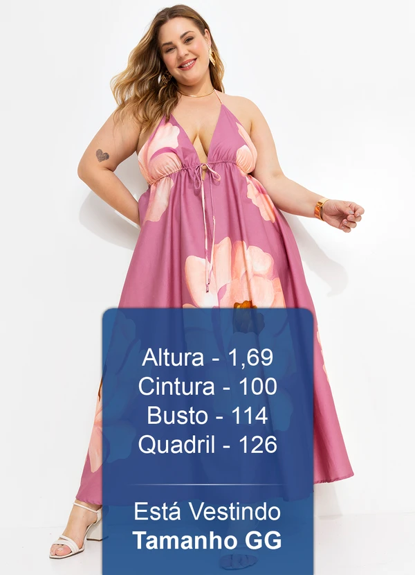Farm - Vestido Cropped Chita Bella Flor Rosa 11