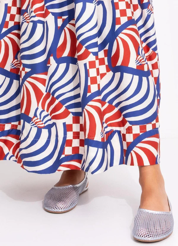 Farm - Vestido Cropped Concha Grafica Branco 5