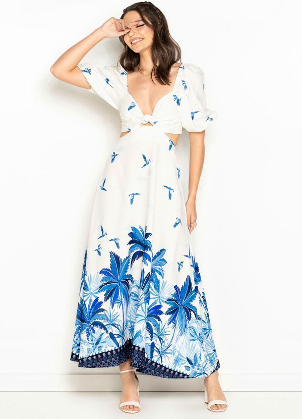 Céu Vestidos Com Cropped Vestido Cropped Céu Do Cerrado De Viscose