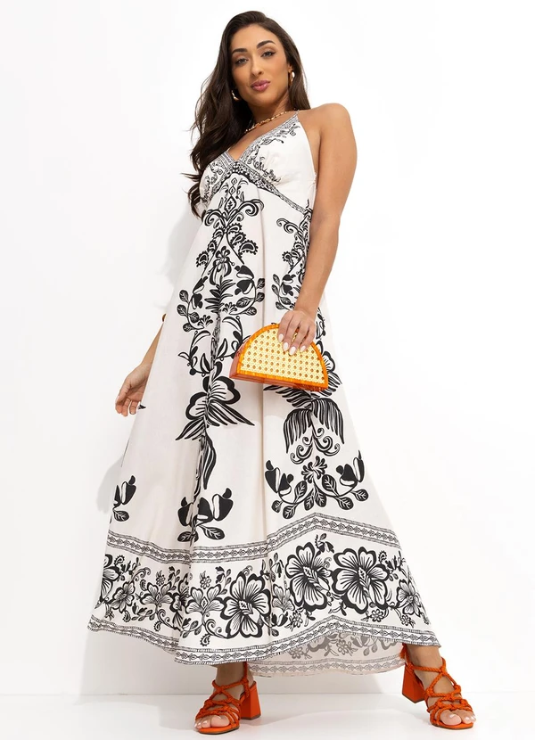 Farm - Vestido Cropped Doce Caminho Off White 4