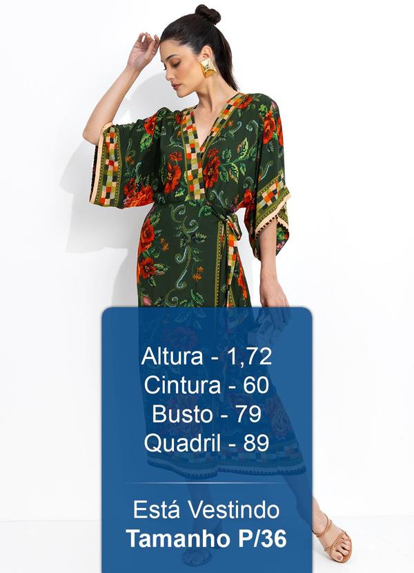 Farm - Vestido Cropped Flor Realeza 5