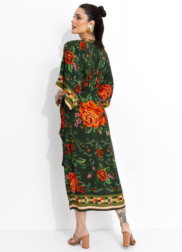 Farm - Vestido Cropped Flor Realeza 6