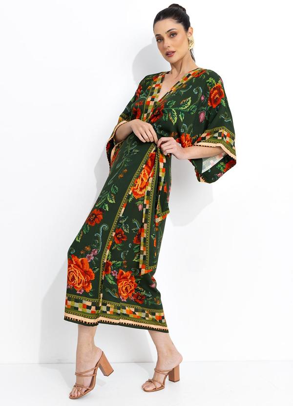 Farm - Vestido Cropped Flor Realeza 7