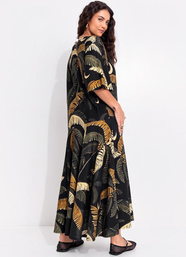 Farm - Vestido Cropped Itacaré Preto 2