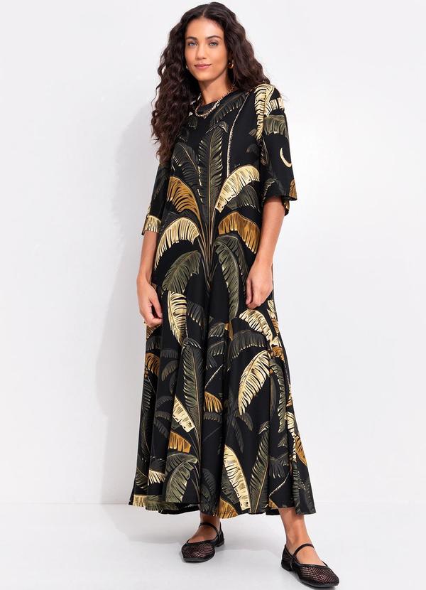 Farm - Vestido Cropped Itacaré Preto 3