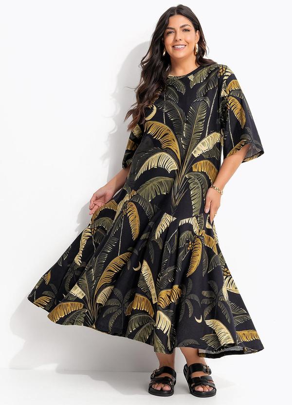 Farm - Vestido Cropped Itacaré Preto 7