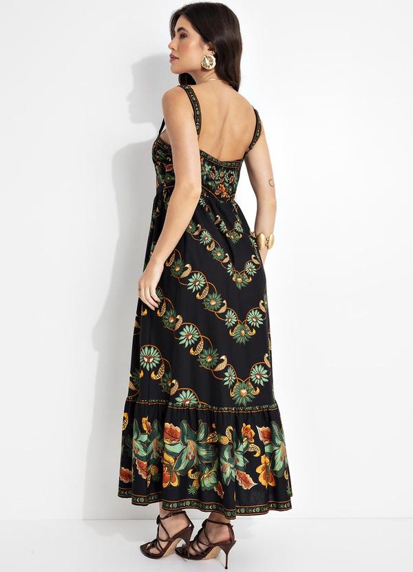 Farm - Vestido Cropped Marcelle Preto 2