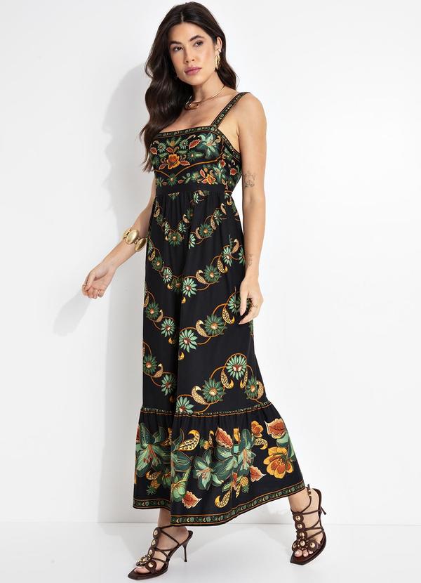 Farm - Vestido Cropped Marcelle Preto 3