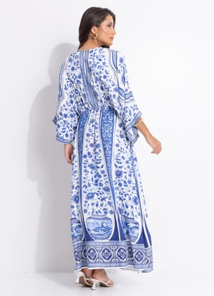 Farm - Vestido Cropped Porcelana Off White - FARM