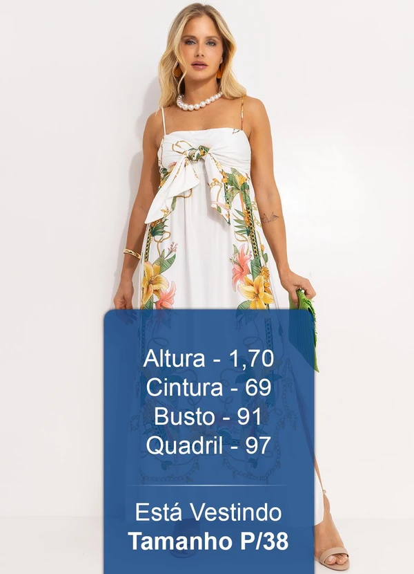 Farm - Vestido Cropped Riqueza Tropical Off White 5